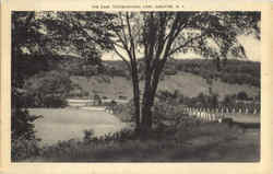 The Dam, Tioughnioga Lake DeRuyter, NY Postcard Postcard