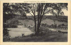 The Dam, Tioughnioga Lake Postcard