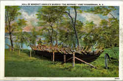 Hull Of Benedict Arnold's Warship Hull Of Benedict Arnold's Warship