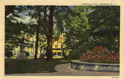 Hambsurg Park Postcard