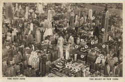 The Penn Zone New York City, NY Postcard Postcard