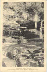 Pinnacle Roack Falls, Filmore Glen State Park Moravia, NY Postcard Postcard