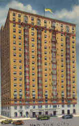 Hotel Woodstock, 127 W. 43rd St New York City, NY Postcard Postcard