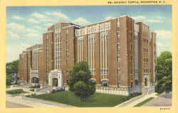 Masonic Temple Postcard