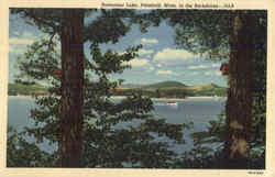 Pontoosuc Lake Pittsfield, NY Postcard Postcard