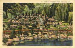 Scene In Onondaga Park Postcard
