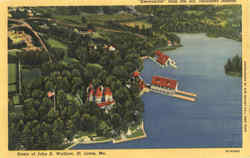 Keewaydin From The Air Thousand Islands, NY Postcard Postcard