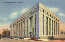 New Post Office Albany, NY Postcard Postcard