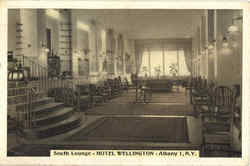 Hotel Wellington, South Lounge Postcard