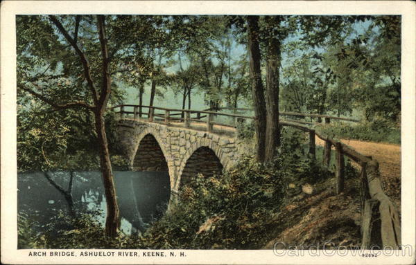 Arch Bridge, Ashuelot River Keene New Hampshire