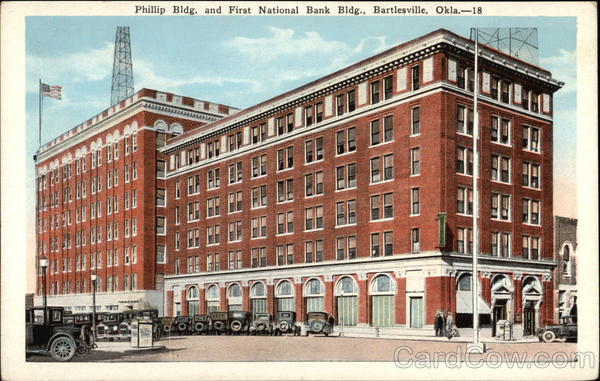 Phillip Bldg. and First National Bank Bldg Bartlesville Oklahoma