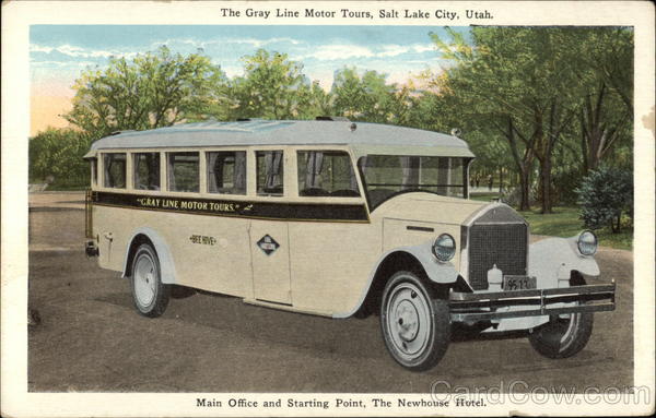 The Gray Line Motor Tours Salt Lake City Utah Buses