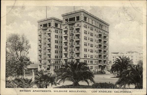 Bryson Apartments, Wilshire Boulevard Los Angeles California