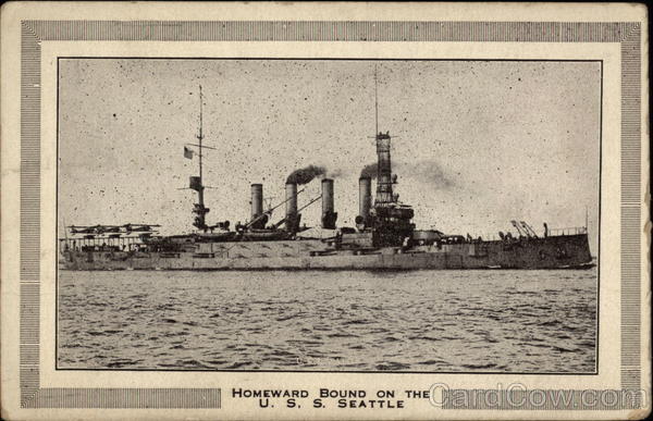 Homeward Bound on the U.S.S. Seattle Boats, Ships