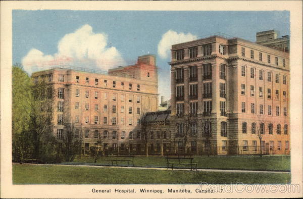 General Hospital Winnipeg MB Canada Manitoba