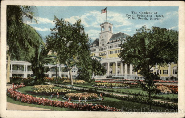 The Gardens at Royal Poinciana Hotel Palm Beach Florida