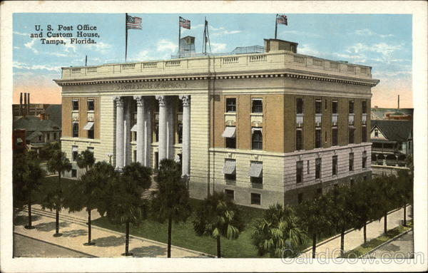U.S. Post Office and Custom House Tampa Florida