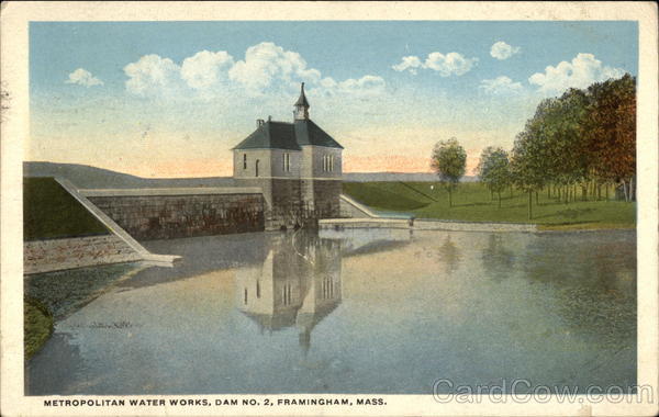 Metropolitan Water Works, Dam No. 2 Framingham Massachusetts