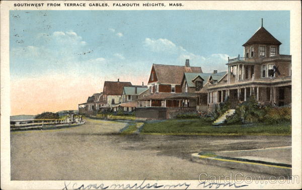 Southwest From Terrace Gables Falmouth Heights Massachusetts