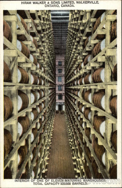 Hiram Walker & Sons Limited Walkerville Canada Ontario