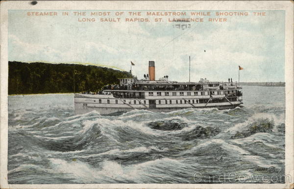 Steamer in the Midst of the Maelstrom Steamers