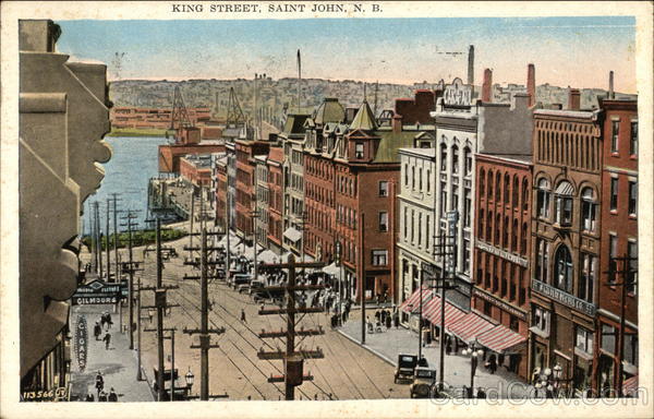 King Street Saint John NB Canada New Brunswick