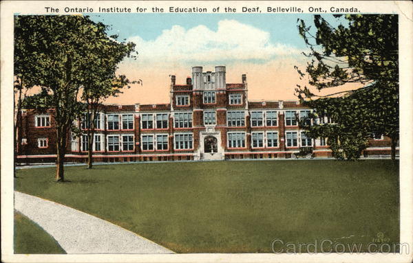 The Ontario Institute for the Education of the Deaf Belleville Canada