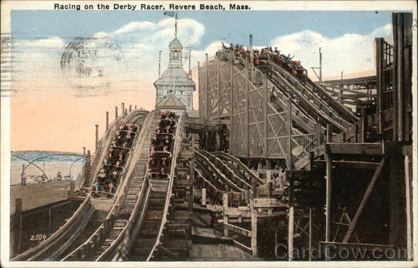 Racing on the Derby Racer Revere Beach Massachusetts