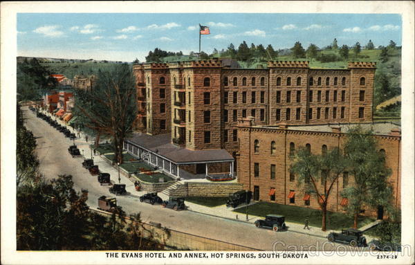 The Evans Hotel and Annex Hot Springs South Dakota