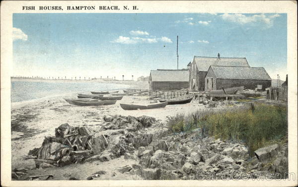 Fish Houses Hampton Beach New Hampshire