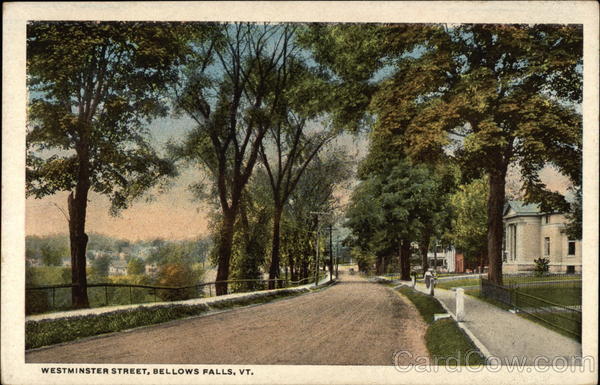 Westminster Street Bellows Falls Vermont