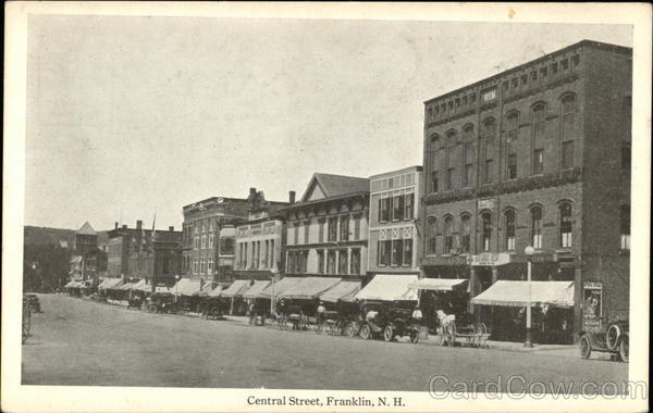 Central Street Franklin New Hampshire