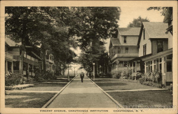 Vincent Avenue, Chautauqua Institution New York