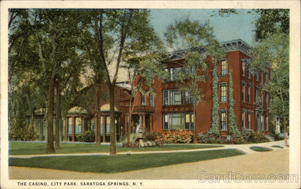 City Park - The Casino Saratoga Springs New York