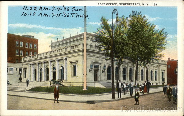 Post Office Schenectady New York