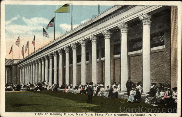Popular Resting Place, New York State Fair Grounds Syracuse