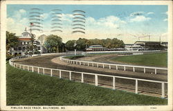 Pimlico Race Track Postcard