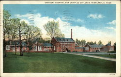 Shriners Hospital for Crippled Children Postcard