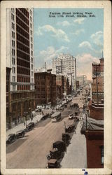 Farnham Street looking West from 13th Street Postcard