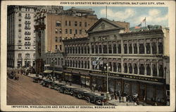 Zion's Cooperative Mercantile Institution Salt Lake City, UT Postcard Postcard