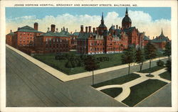 Johns Hopkins Hospital Postcard