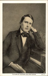 Picture of Stephen Collins Foster Postcard
