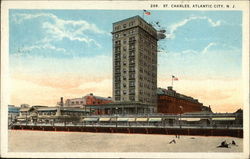 View of St. Charles Atlantic City, NJ Postcard Postcard
