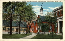 Home Moravian Church Postcard