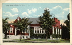 City Library Postcard