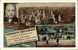 Toffenetti Restaurant Postcard