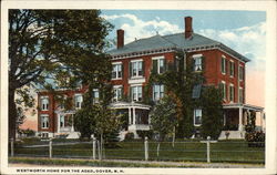 Wentworth Home for the Aged Dover, NH Postcard Postcard