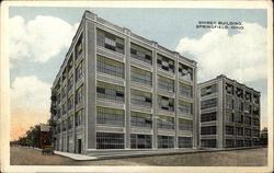 Shirey Building Springfield, OH Postcard Postcard