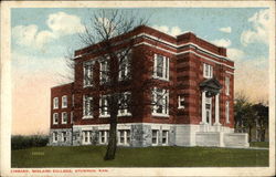 Midland College - Library Atchison, KS Postcard Postcard