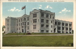 New Science Building, Western University Postcard